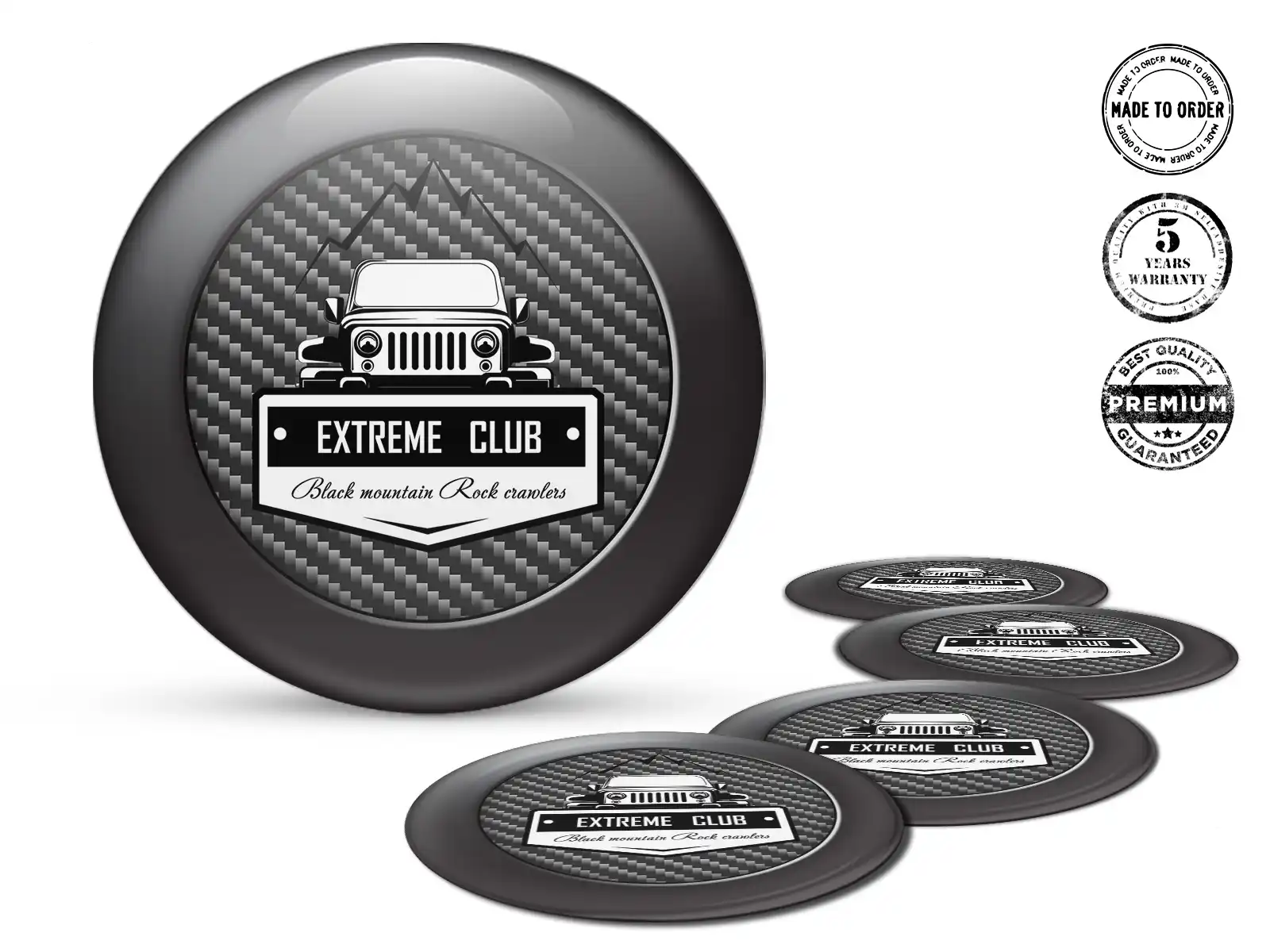 Wheel badges Tunning Edition Premium Rim Stickers
